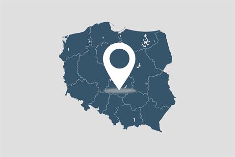 Mapa znajdź punkt sprzedaży Siba